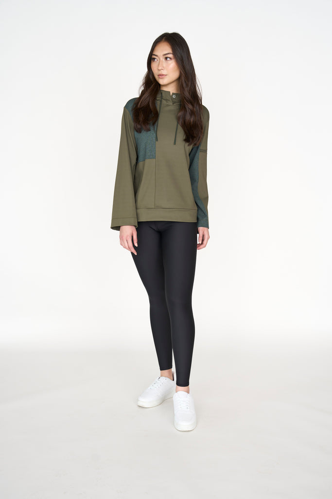 Hideaway Hoodie Olive Green