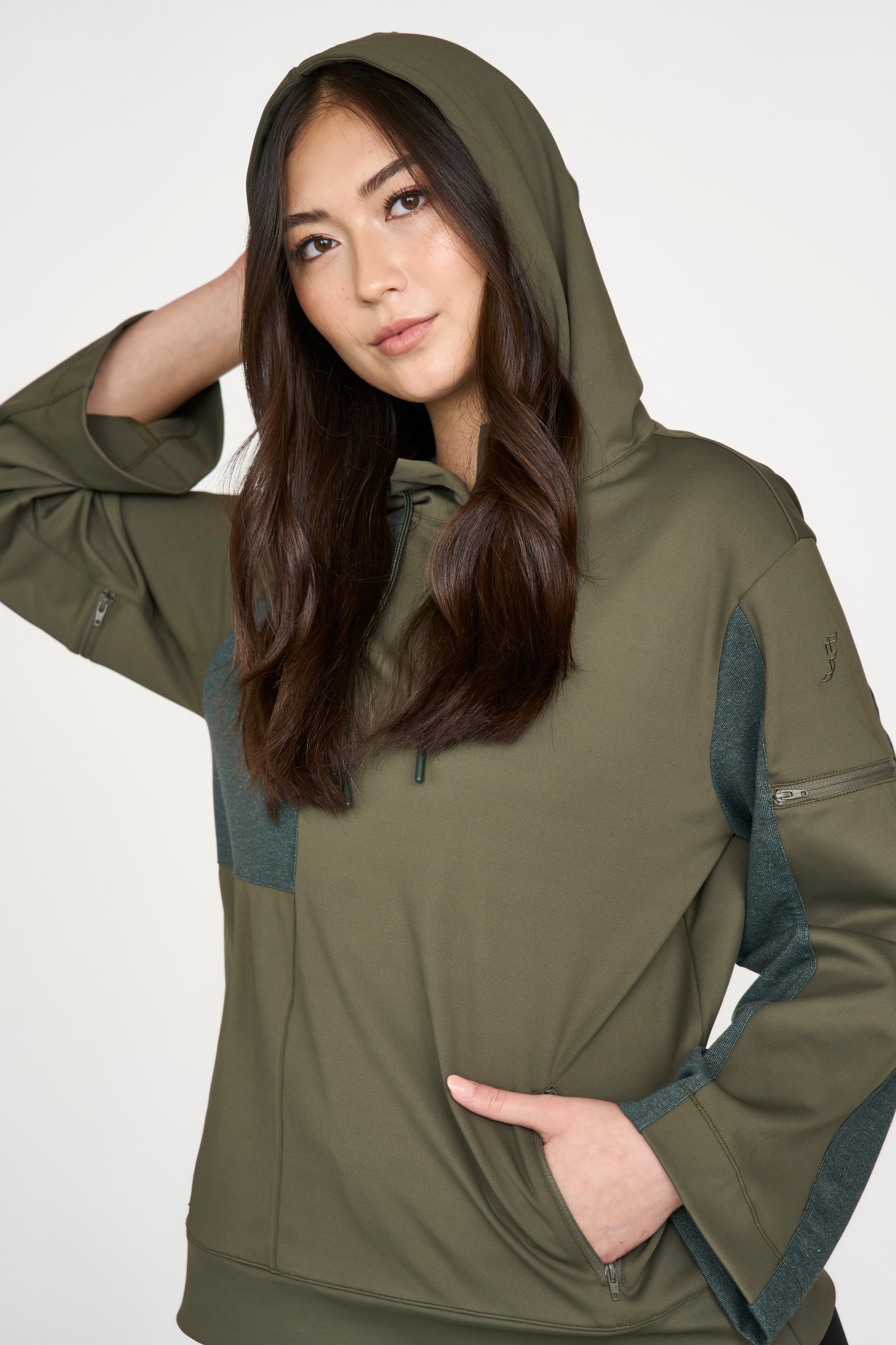 Foreign Fare Hideaway Hoodie - Olive Green (XS - 2XL)