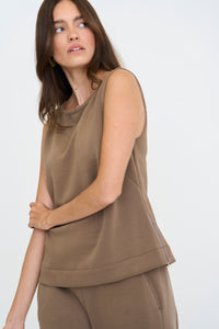 Women's Brown Travel Shirt