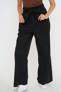 Women's Black Travel Pants